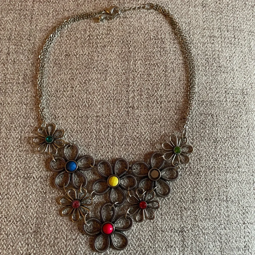 10 pc Bundle lot of unique necklaces - assorted‎